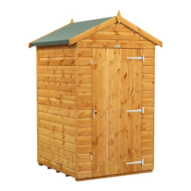 Power Sheds 4x4 Power Windowless Apex Garden Shed