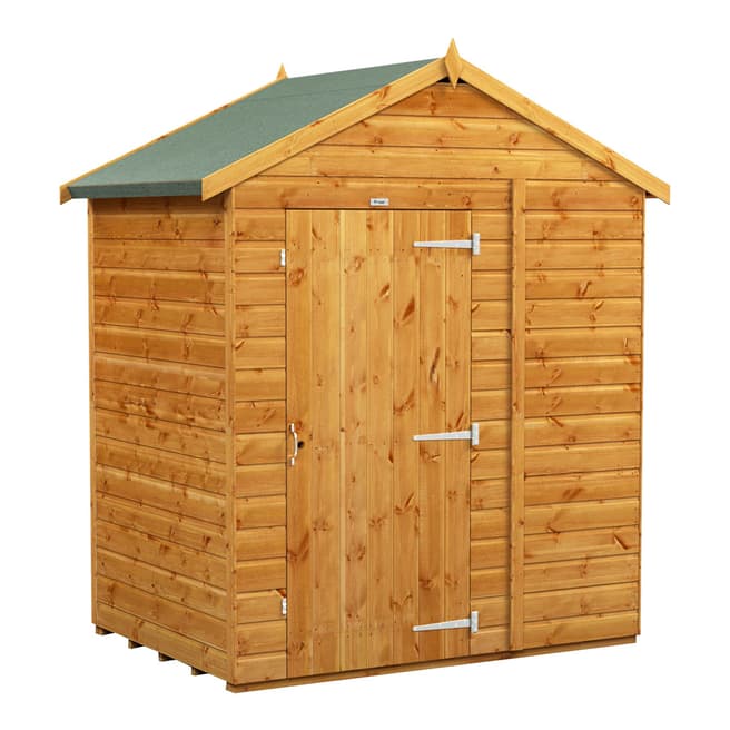 Power Sheds 4x6 Power Windowless Apex Garden Shed