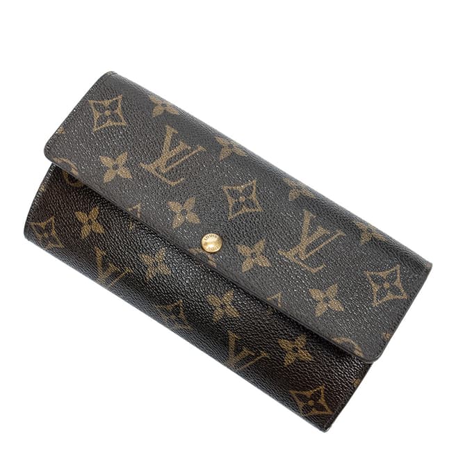 Vintage Louis Vuitton Brown Pink Stephen Sprouse Leopard Sarah 10 Wallet