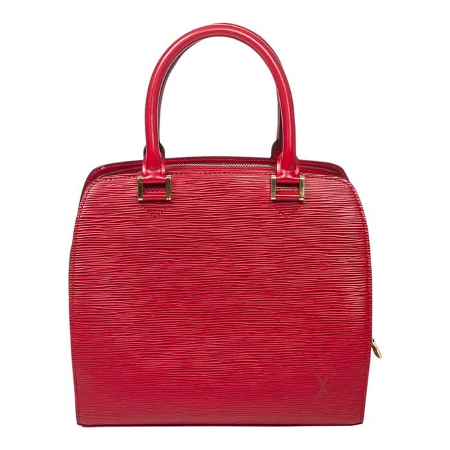 Vintage Louis Vuitton Vintage Red Pont-Neuf Handbag