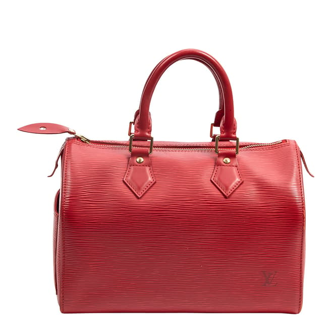 Vintage Louis Vuitton Vintage Red Speedy Handbag