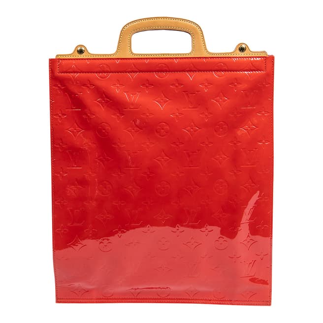 Louis Vuitton Red Stanton Handbag