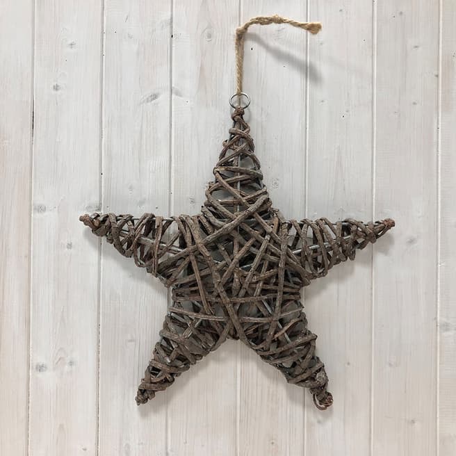 The Satchville Gift Company Wicker Star