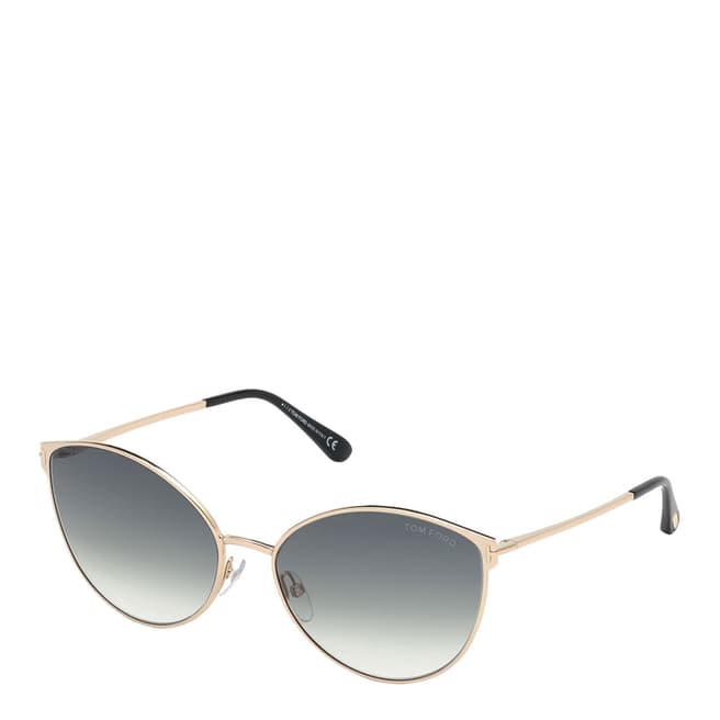 Tom Ford Women's Tom Ford Gold/Grey Sunglasses 60mm