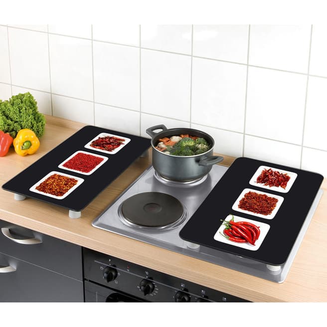 Wenko Set of 2 Chilli Universal Cover Plates