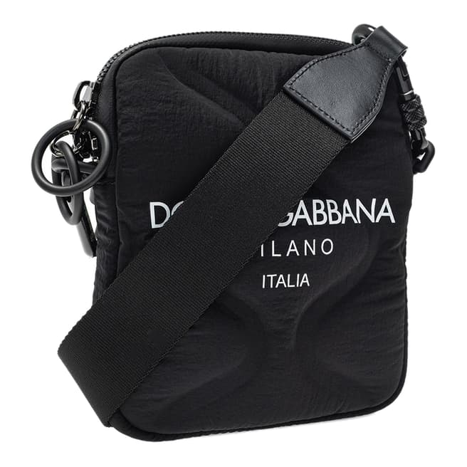 Dolce & Gabbana Black Scuba Dolce and Gabbana Crossbody Bag