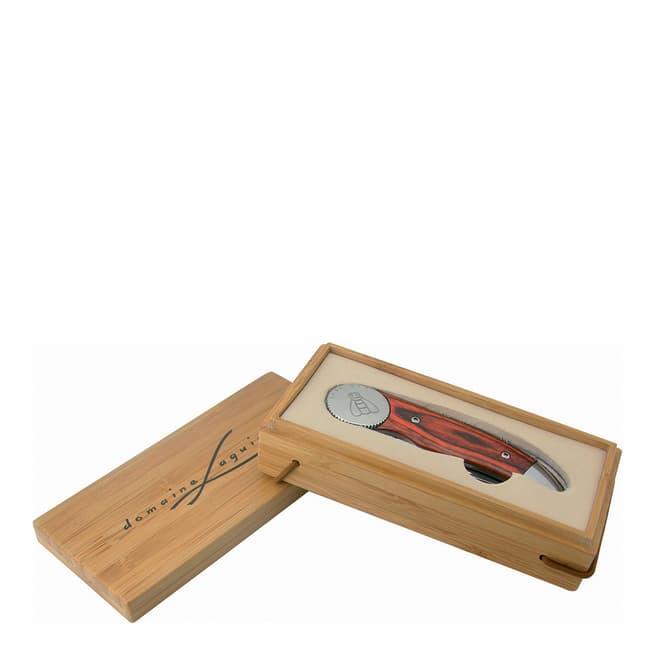 Laguiole Folding Knife in Bamboo Box