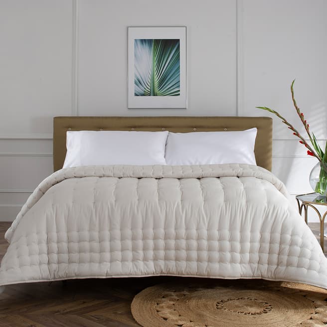 The Lyndon Company Quilted Cotton Bedspread, Champagne