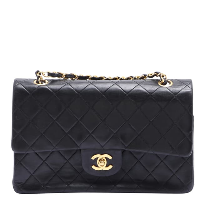 Chanel Vintage Black Chanel Timeless Shoulder Bag
