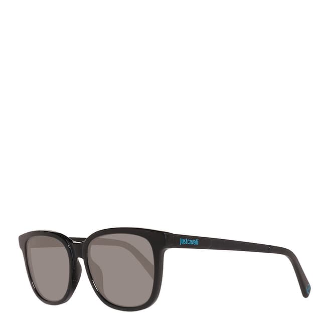 Just Cavalli Unisex Black Just Cavalli Sunglasses 54mm