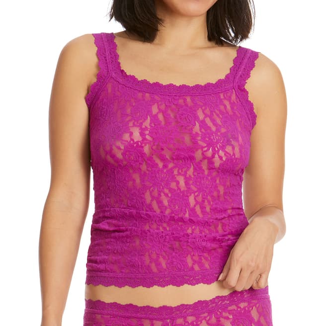 Hanky Panky Belle Pink Signature Lace, Classic Cami