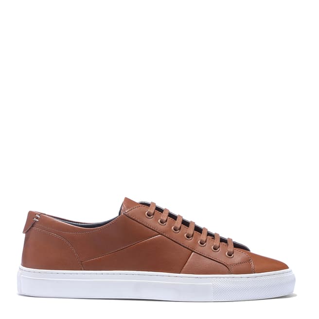Barker Brown Archie Leather Cupsole Sneaker