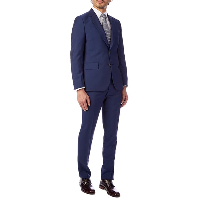 PAUL SMITH Bright Blue Tailored Fit Two Button Suit