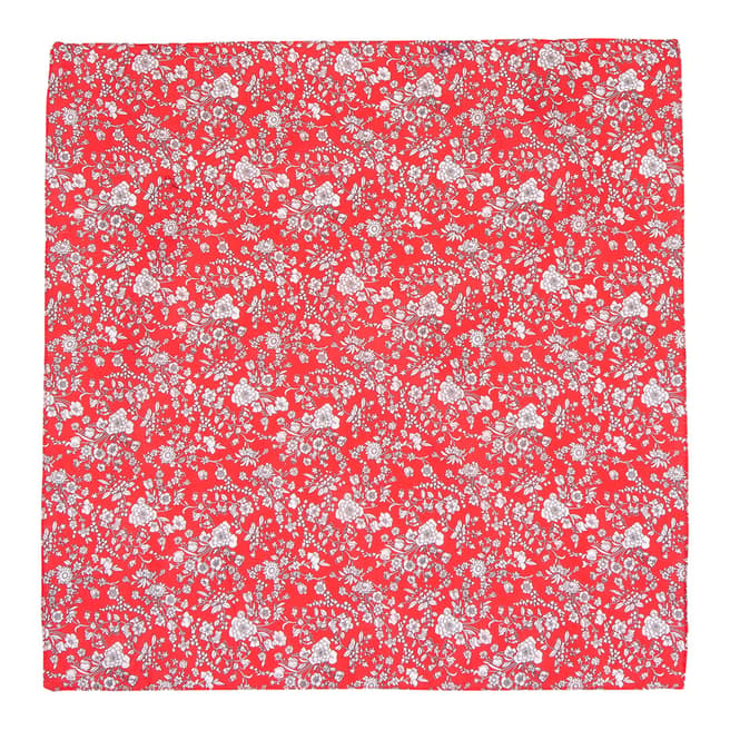PAUL SMITH Red PS Liberty Pocket Square
