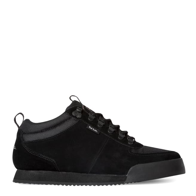 PAUL SMITH Black Leather Harlan Sneakers