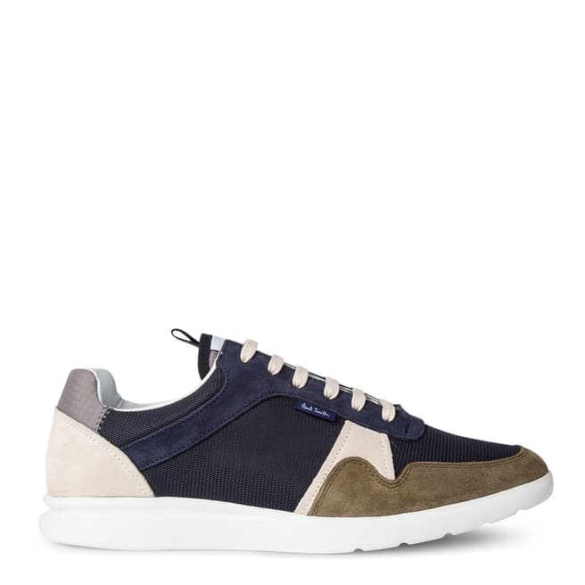 PAUL SMITH Multi Suede and Mesh Lemmy Sneakers