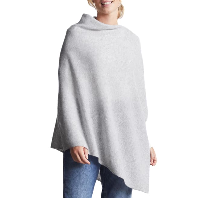 Loop Cashmere Grey Cashmere Poncho