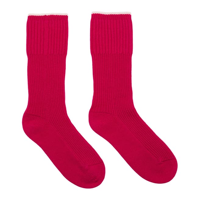 Loop Cashmere Berry Long Cashmere Sock