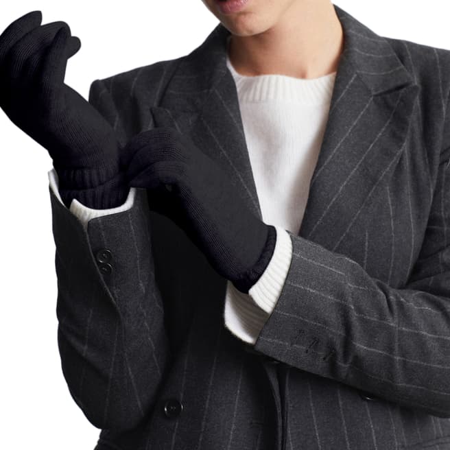 Loop Cashmere Black Cashmere Glove