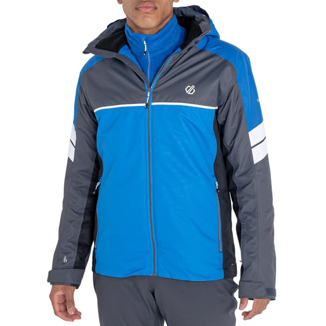 Dare2B Blue/Grey Waterproof Ski Jacket