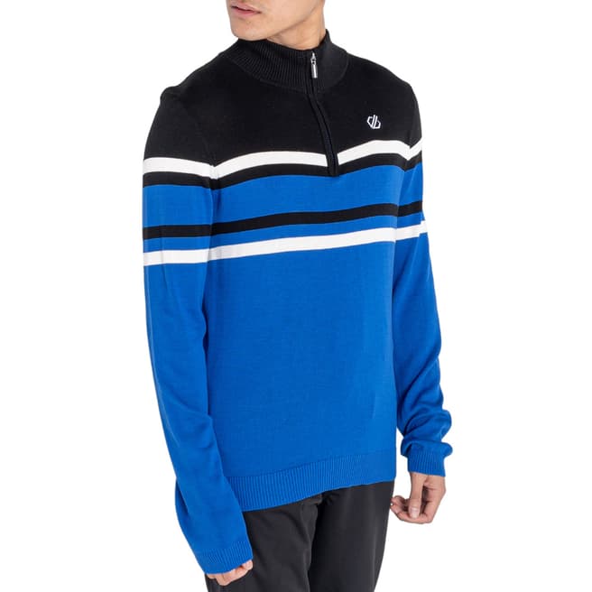 Dare2B Blue/Black Half Zip Sweater