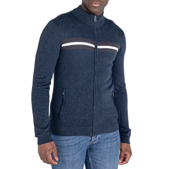 Dare2B Navy Full Zip Sweater