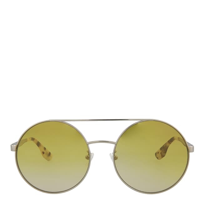 Alexander McQueen Women's Silver Alexander McQueen Sunglasses 59mm
