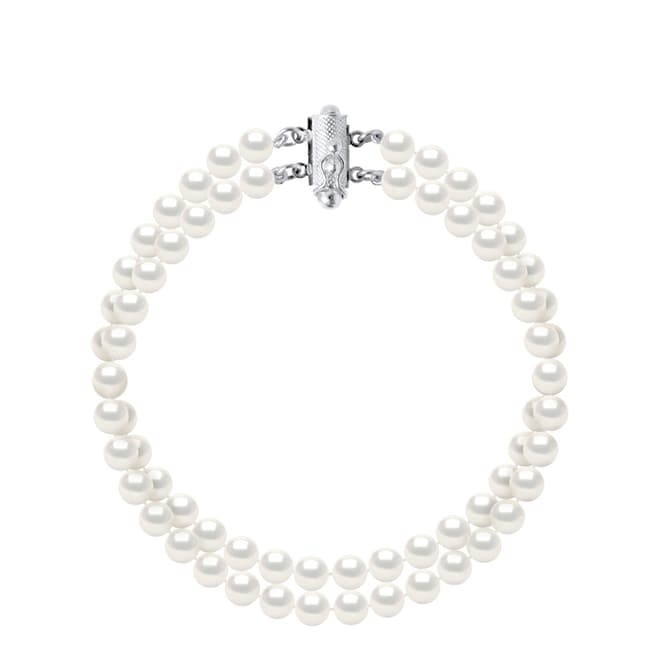 Ateliers Saint Germain White Pearl Bracelet