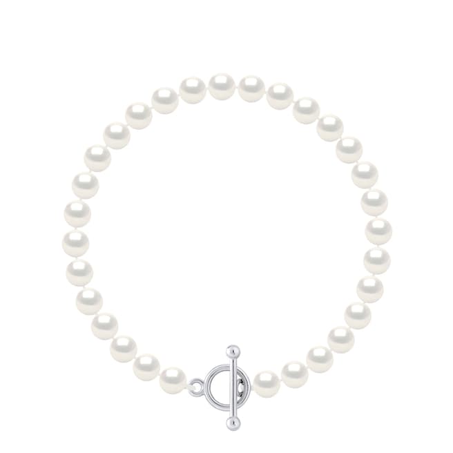 Ateliers Saint Germain White Pearl Bracelet