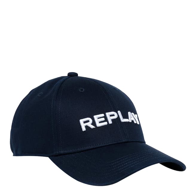 Replay Navy Classic Logo Cap