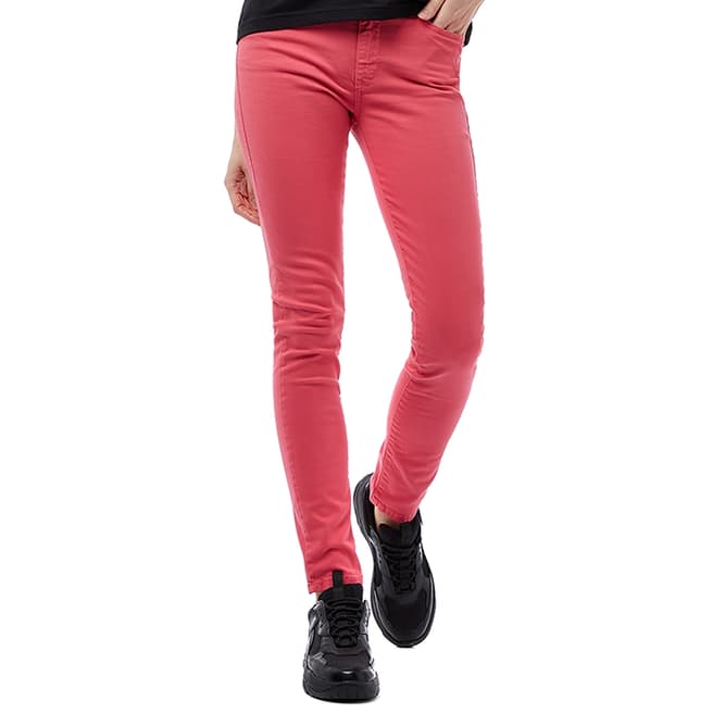 Diesel Bright Pink Roisin Stretch Skinny Jeans 
