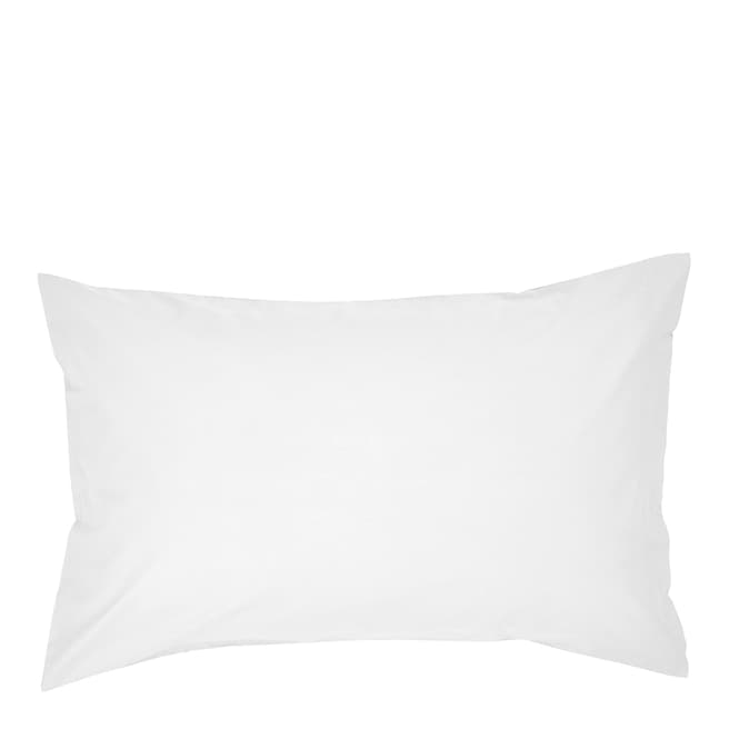 Christy Revive 200TC Egyptian Pair of Housewife Pillowcases, White