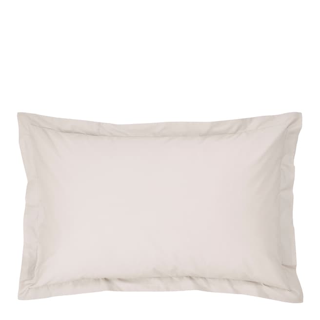 Christy Revive 200TC Egyptian Pair of Oxford Pillowcases, Cream