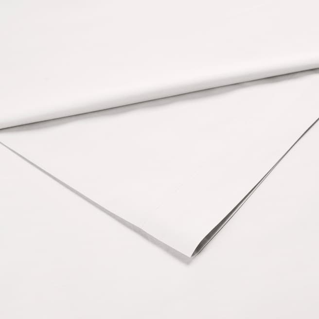 Christy Revive 200TC Egyptian Single Flat Sheet, White