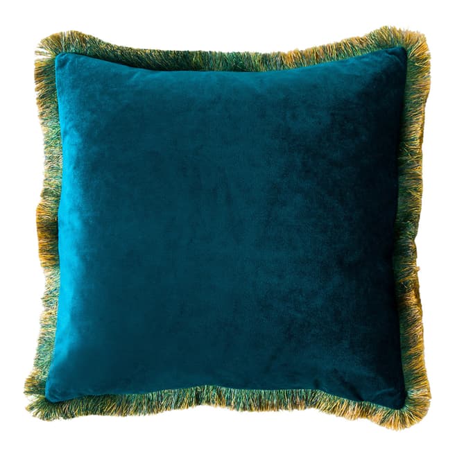 Gallery Living Ombre Velvet Cushion Emerald  450x450mm
