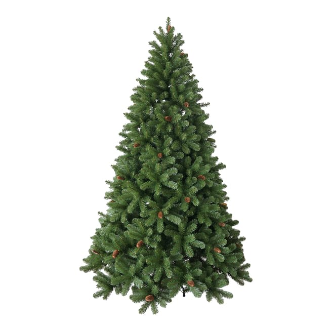 The National Tree Company Linwood Fir 7ft Tree with Cones