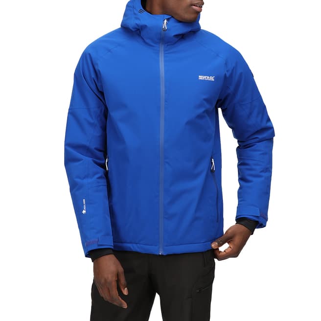 Regatta Blue Full Zip Waterproof Jacket