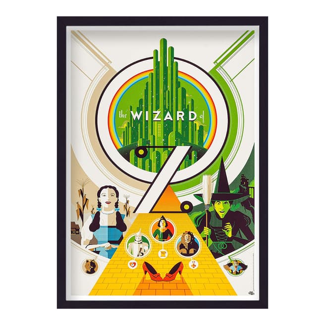 Reimagined Movies The Wizard Of Oz Reimagined Movie Poster 44x33cm Framed Print