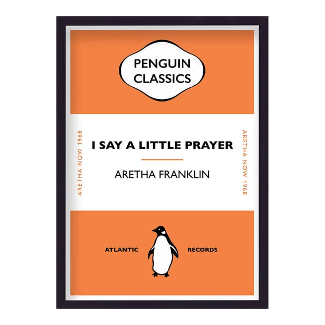 Penguin Classics Aretha Franklin I Say A Little Prayer 44x33cm Framed Print