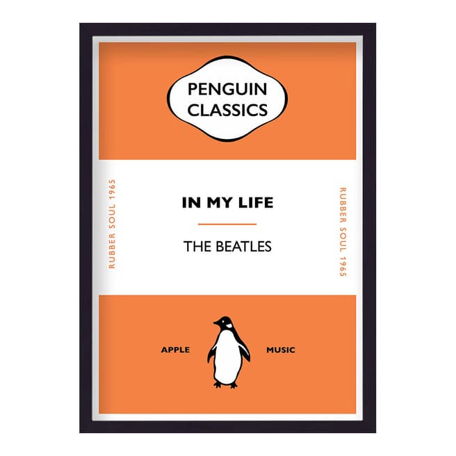 Penguin Classics The Beatles In My Life 44x33cm Framed Print