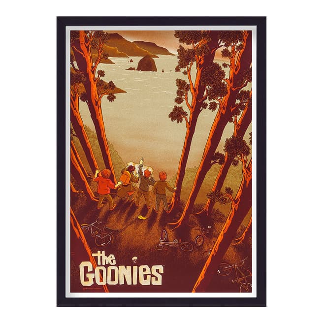 Reimagined Movies The Goonies Reimagined Movie Poster 44x33cm Framed Print