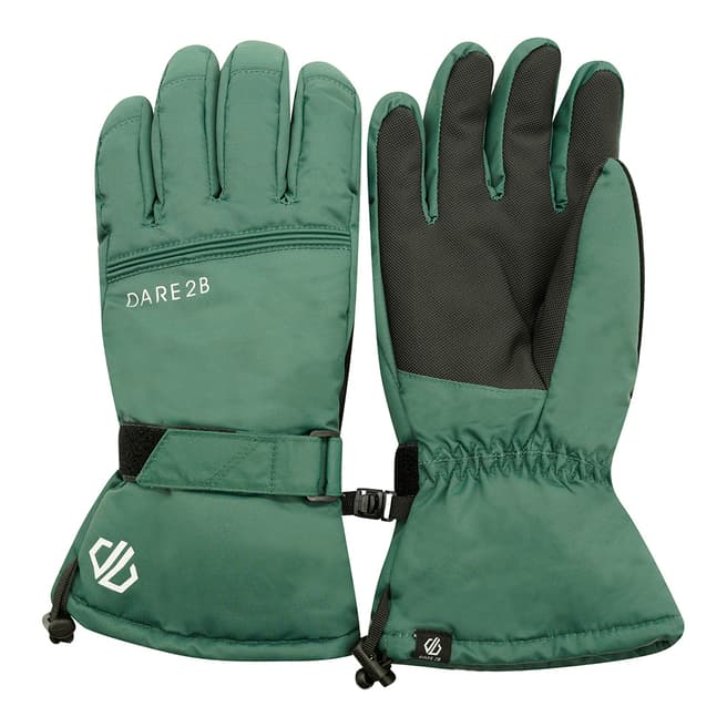 Dare2B Green Waterproof Ski Gloves