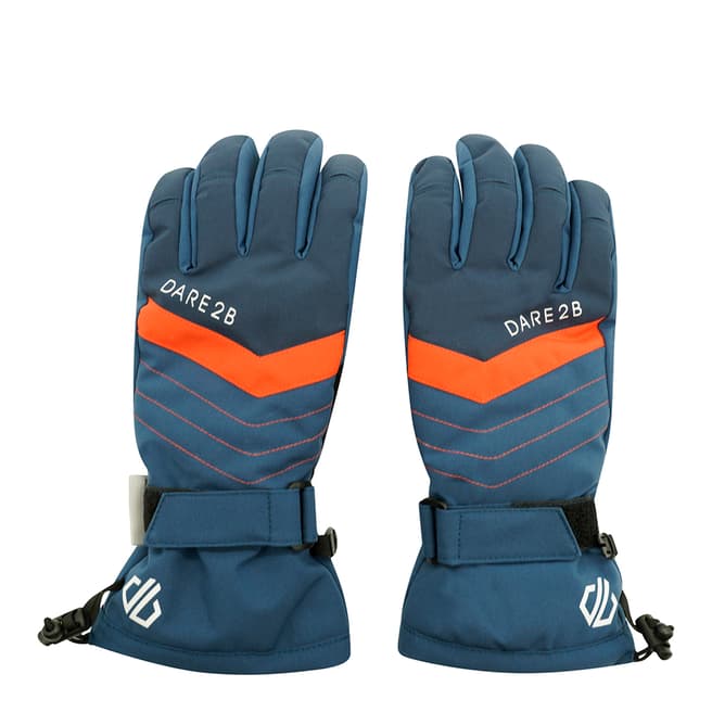 Dare2B Blue Waterproof Insulated Ski Gloves