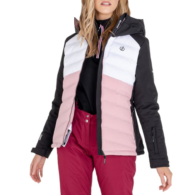 Dare2B Pink/Black Waterproof Ski Jacket 
