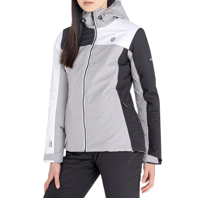 Dare2B Grey/Black Waterproof Ski Jacket 