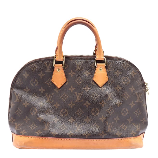 Vintage Louis Vuitton Brown Alma Handbag