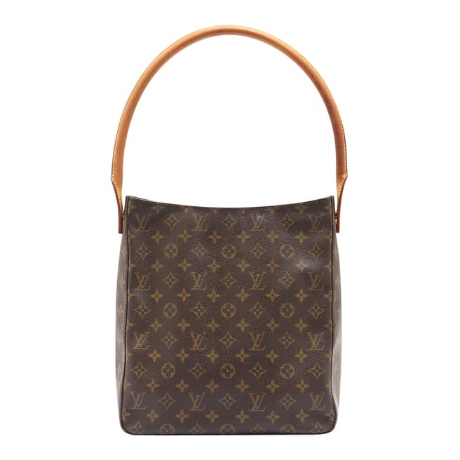 Vintage Louis Vuitton Brown Looping Shoulder Bag
