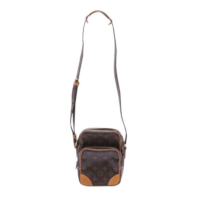 Vintage Louis Vuitton Brown Amazone Shoulder Bag