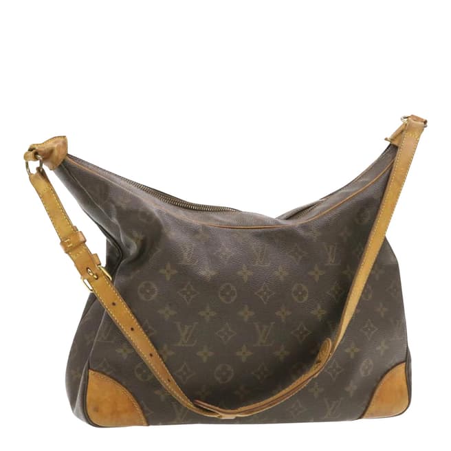 Louis Vuitton Vintage Brown Boulogne Shoulder Bag