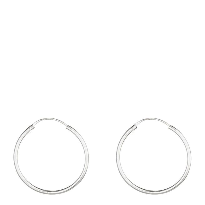 MUSE Silver Hoop Earrings